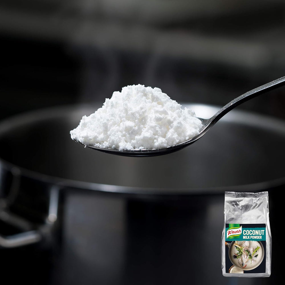 Knorr Kokosmilch Pulver (Lait en poudre aus 20 frischen Kokosnüssen, ergibt 6,6 Liter Kokosmilch) 1er Pack (1 x 1 kg)