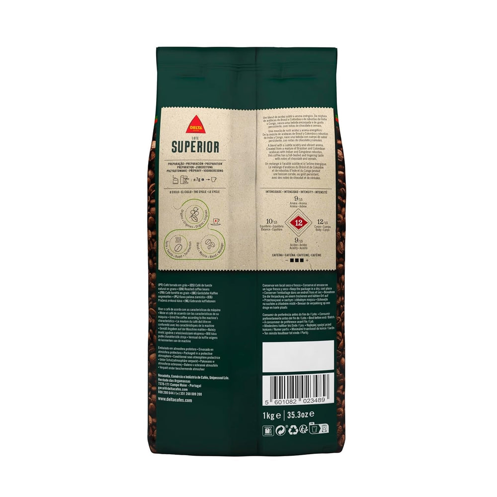 Café en grains Delta Cafés Supérieur, 1 kg Café Naty Shop