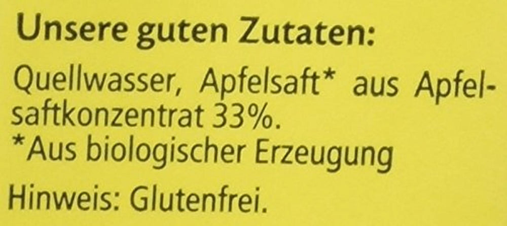Jus de pomme bio Hipp à l'eau claire, paquet de 15 (15 x 200 ml) Mère et Enfant Naty Shop
