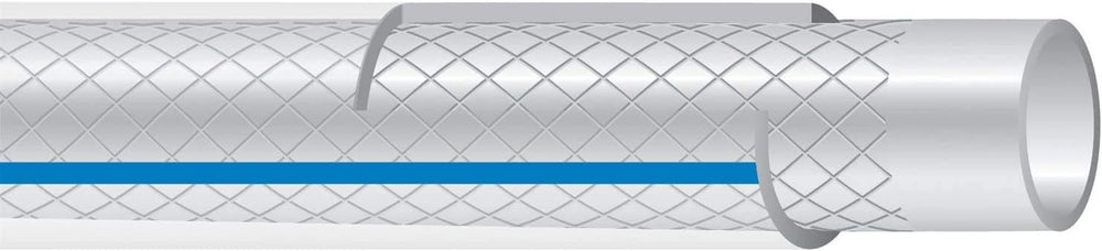 51525 – Furtun de grădină, 15 x 25 m, alb