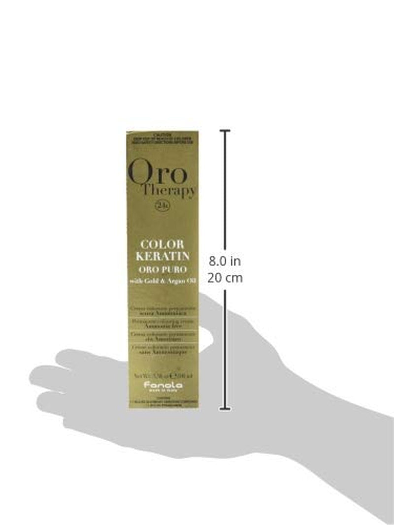 Fanola Oro Therapy Color Keratin 6.1 100ml Teinture capillaire Naty Shop
