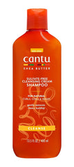 Cantu Cleansing Cream Shampoo – Shampooing Für Lockiges und Krauses Haar – Reichhaltige Formel Aus Shea Butter – Sanfte und Tiefenwirksame Reinigung Für Haar und Kopfhaut – Sulfatfrei – 400 ml douche et bain Cantu Default Title