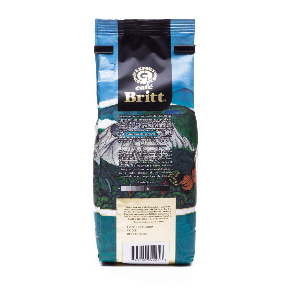 Café moulu Poas Volcanic Earth, sachet 350 ml