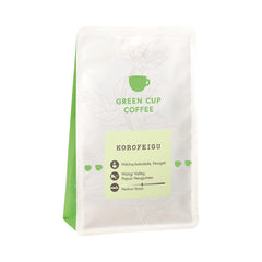 Café - Korofeigu I 100% Arabica I Kaffeebohnen 250g I Idéal pour Moka kanne, Siebträger & Vollautomat mit schokoladig, nussigen Aroman I miltre Röstung