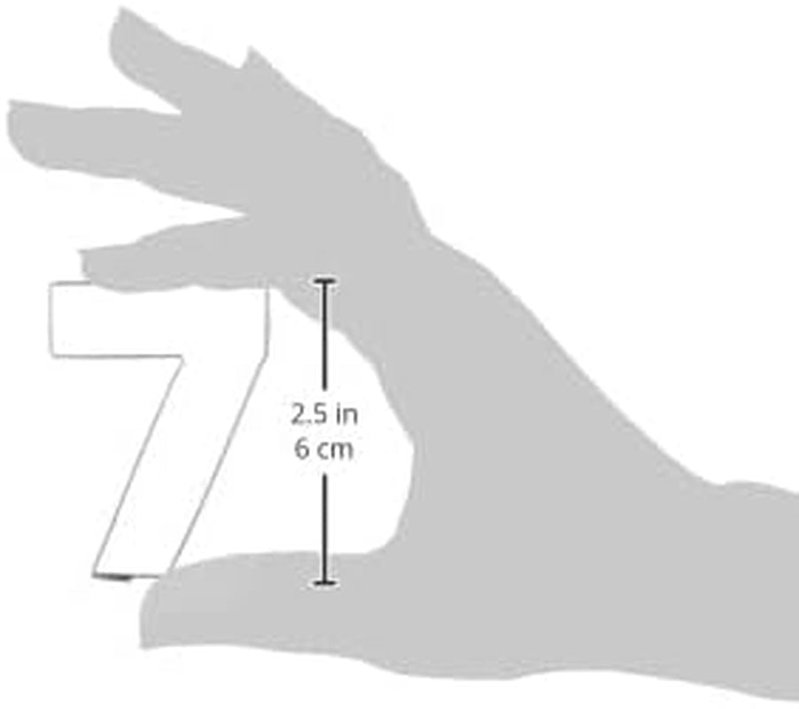 Staedter Haus Emporte-pièce en acier inoxydable, 6,5 cm, argenté, numéro 7