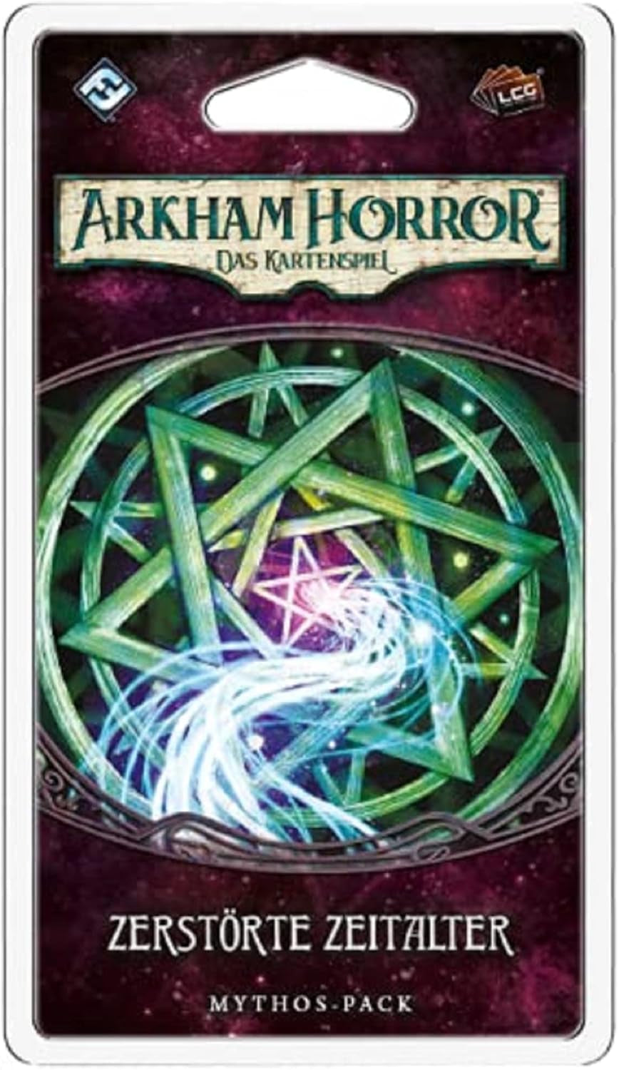 Fantasy Flight Games, Arkham Horror : LCG, jeu de base, jeu expert, jeu de cartes, 1 à 4 joueurs, à partir de 14 ans, 45 minutes et plus, allemand, multicolore, coloré