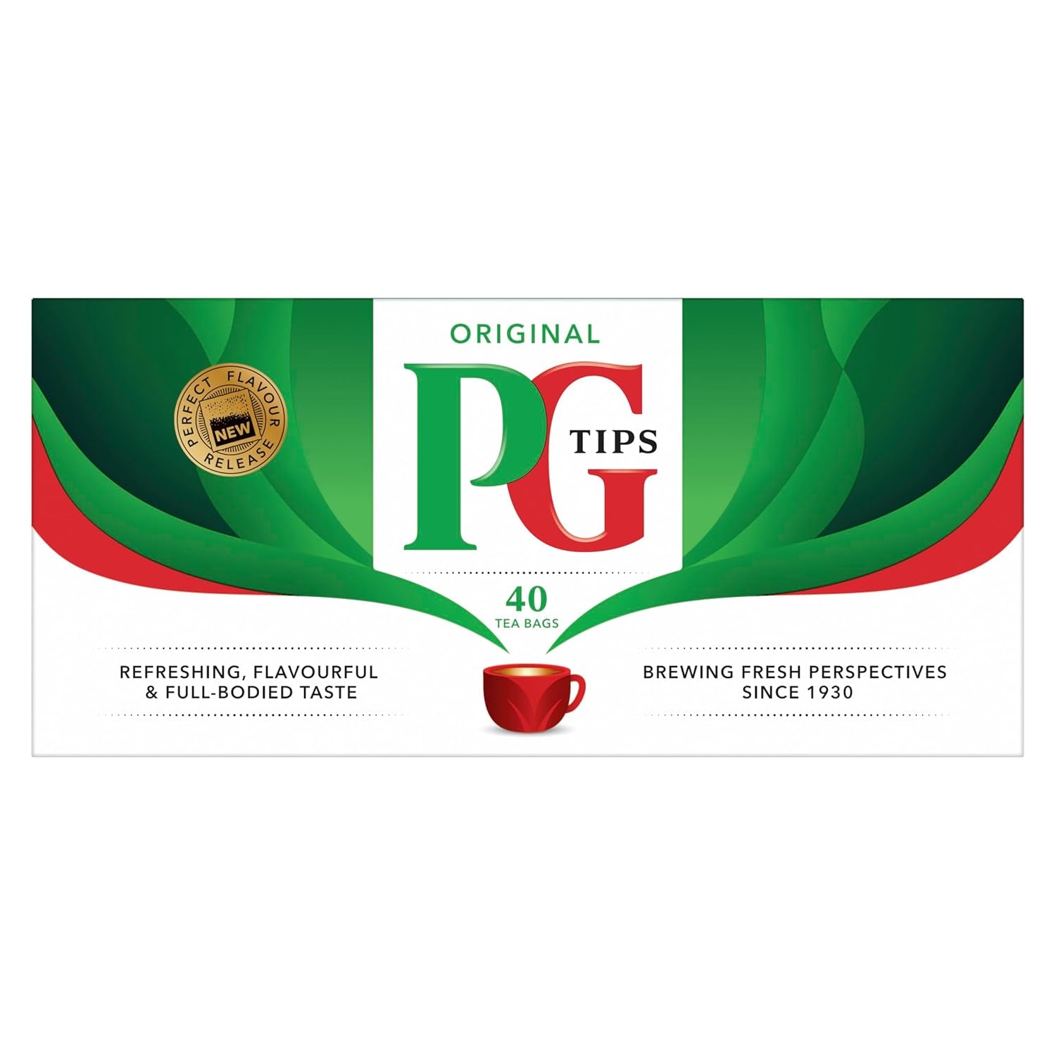 Pliculețe de ceai, original, ceai negru, cu cele mai fine și proaspete frunze de ceai, pentru consumul zilnic, pachet de 12 x 40 pliculețe, 480 pliculețe de ceai negru