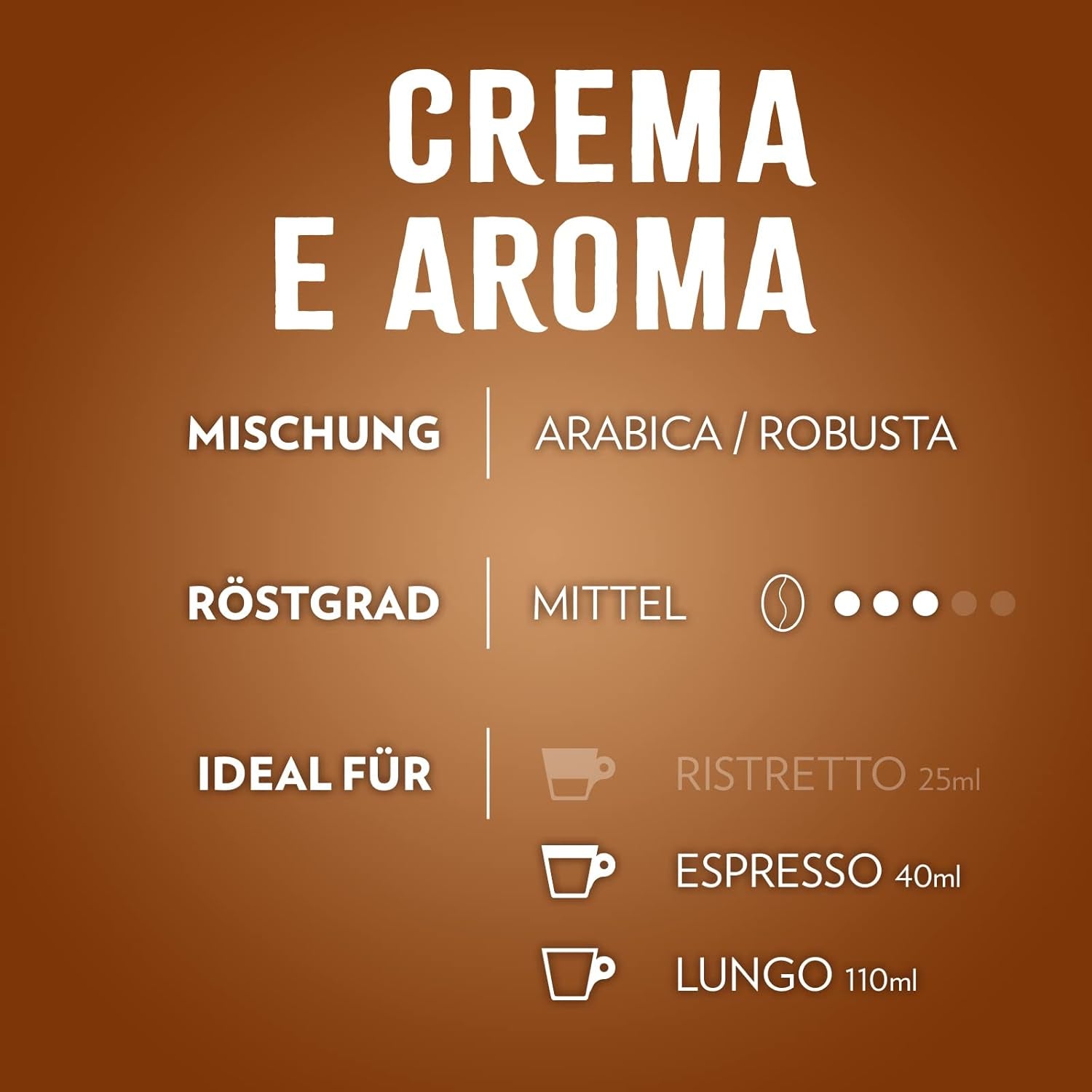 Lavazza Crema E Aroma, goût crémeux et aromatique, Röstung moyen, 18 Pads