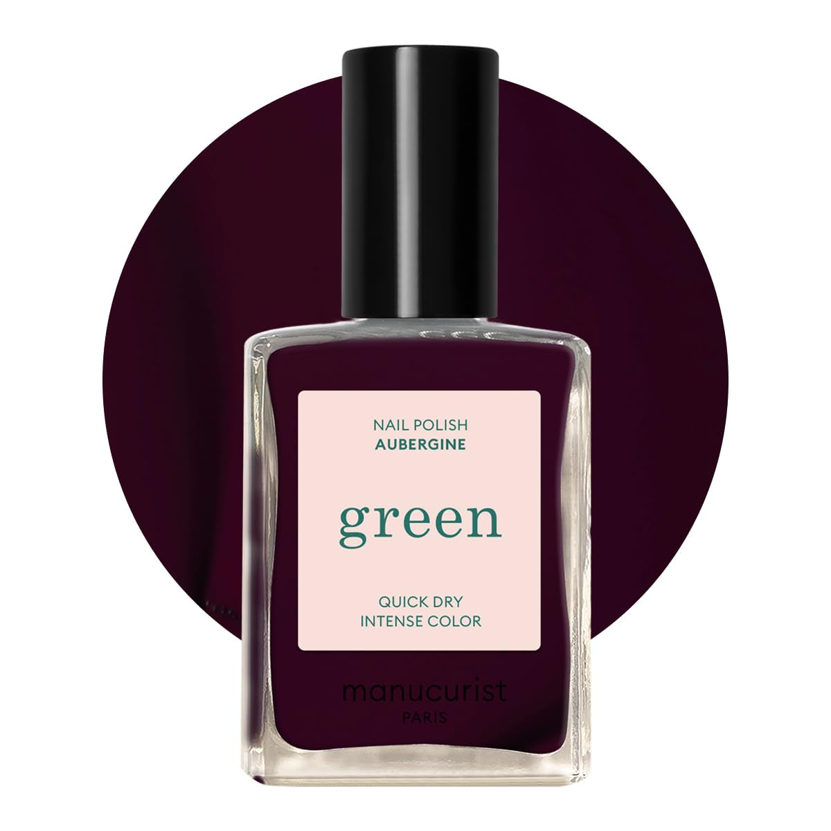 Manucurist Green - Oja Rosy Beige Shell Beige - Oja cu Uscare Rapidă - DIY Nails - Vegană 12-Free - Pe Bază de Plante - Oja - Fabricată în Franța