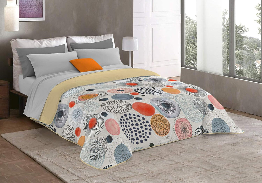 Fantasy T-Fa-Hypnotic-1P Couette d'hiver, Microfibre, Hypnotique, 170X260Cm Couettes et couettes Naty Shop Acquerello 170X260 Cm