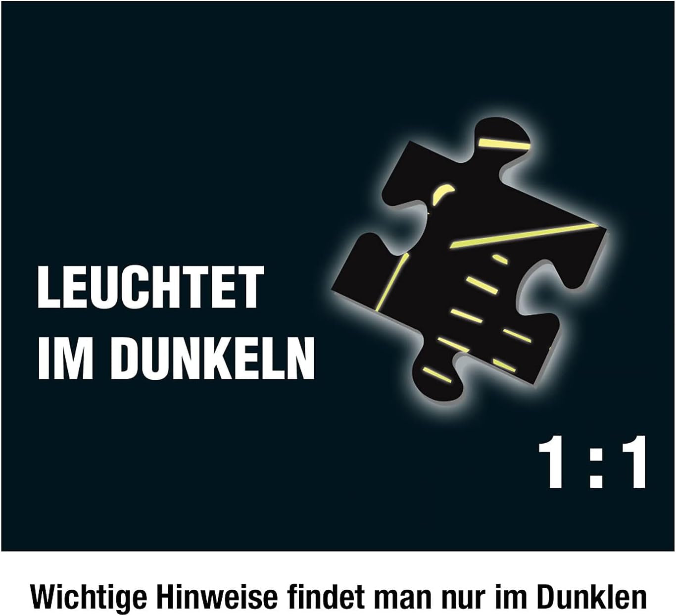 Les Trois ??? - Puzzle Crime - La Villa des Puzzles Par KOSMOS 697976, 300 pièces, Brille dans le noir, Avec lampe UV, Lecture, Puzzle, Résolution de puzzles, Puzzle Détective A partir de 10 ans Puzzle Naty Shop