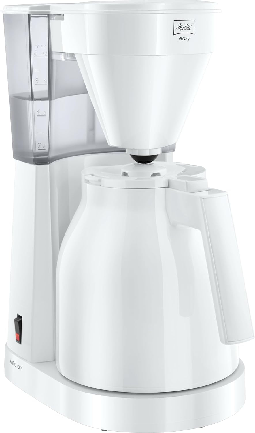 Melitta Easy – Machine à expresso avec filtre et carafe en verre, pour jusqu'à 10 tasses de café, noir