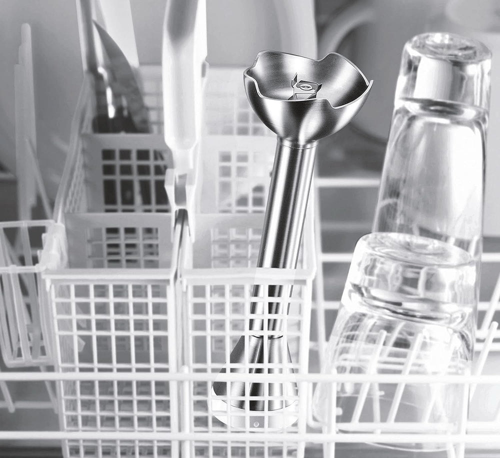 Haushaltsgeräte MSM6B500 Batteur sur socle, 350 W, Argent/Blanc Cuisine Naty Shop