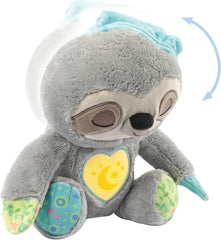 VTech Baby Schnarchi, le paresseux endormi - Jolie peluche pour vous aider à vous endormir - Avec des sons naturels et quotidiens, de la musique et une veilleuse - Pour les bébés dès la naissance Bebe Toys Naty Shop