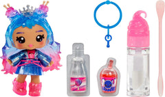 Yummiland Lip Gloss Doll - Roxie Crystal Candy - Inklusive DIY Lipgloss-Set, Geeignet für Kinder ab 4 Jahren, Rosa, Series 2