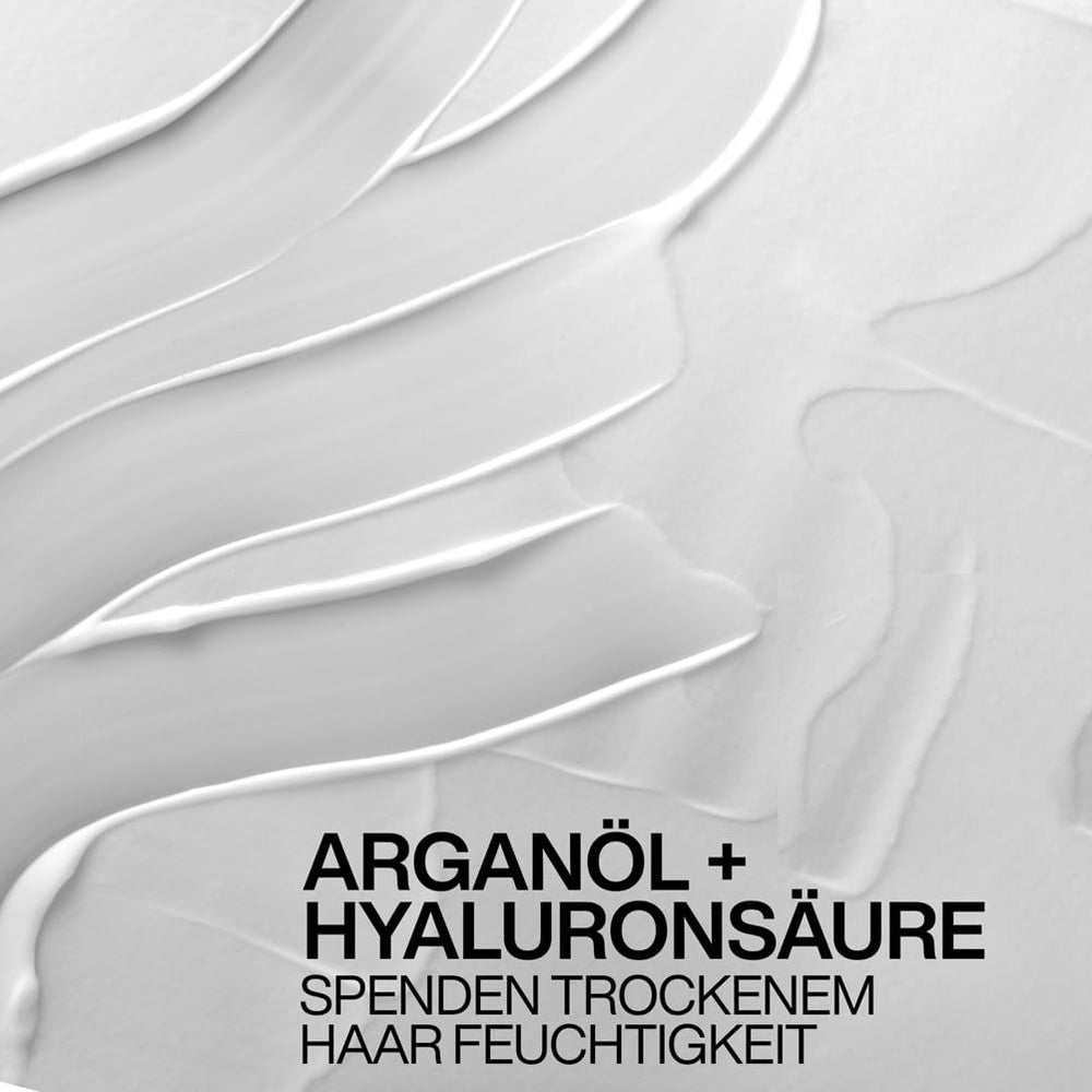 Redken Masque Capillaire à l'Acide Hyaluronique pour Cheveux Secs, Anti-Frisottis et Protection Contre la Chaleur jusqu'à 230°C, Masque sans Rinçage All Soft Moisture Restaurer, 1 x 150 ml Naty Shop Masque Capillaire