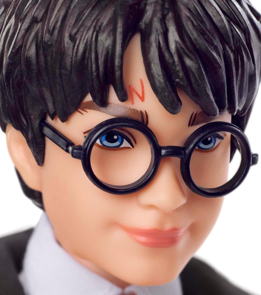 Mattel Harry Potter - Poupée de collection (26 cm environ) avec uniforme de Poudlard, robe et baguette de Gryffondor, jouet à partir de 6 ans FYM50 Figurines Naty Shop