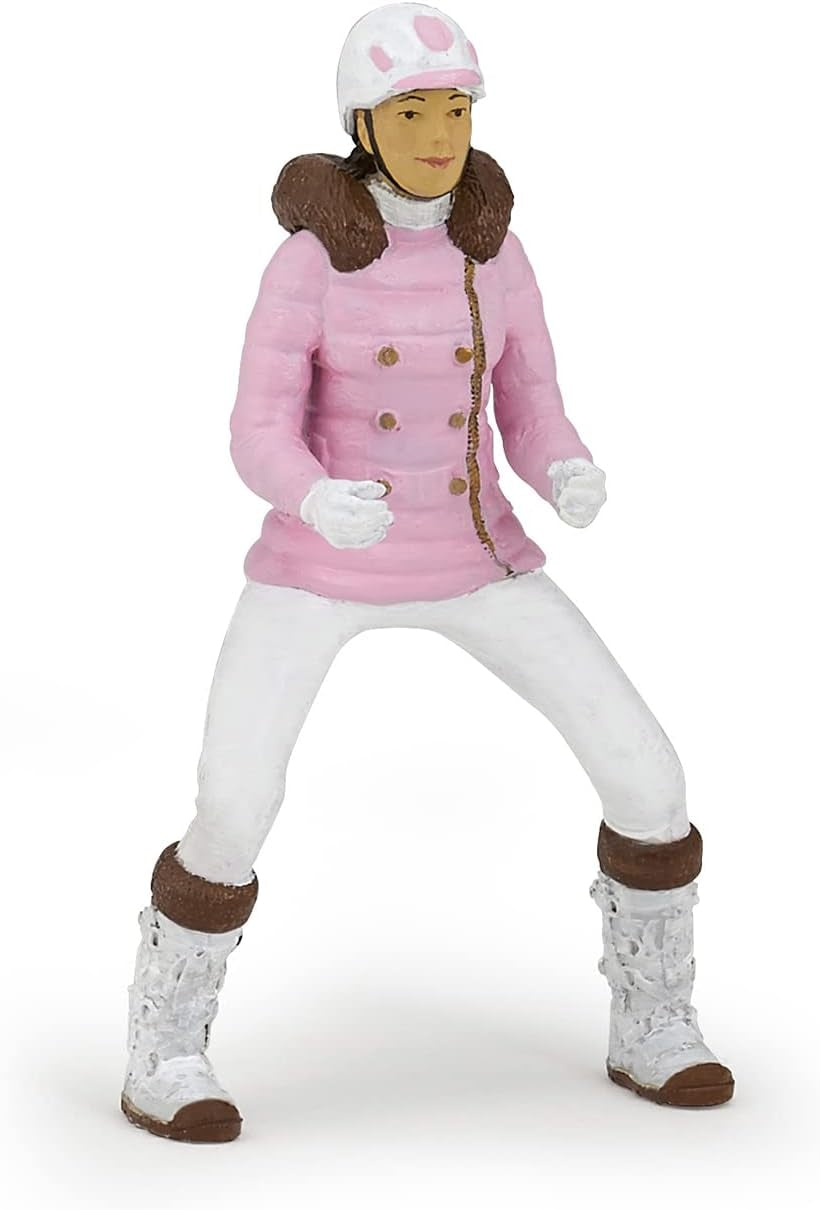 PAPO - Figurine Cheval - Rider Fashion Winter, passion de l'équitation, jouet pour enfants à partir de 3 ans. Figurines Naty Shop Titre par défaut