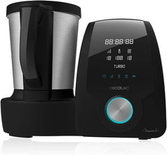 Cecotec Mambo 6090 Machine de cuisine multifonctions, 1700 W, 23 fonctions, Krug Mit Fassungsvermögen 3,3 L, 3 Teller Gleichzeit, 10 Geschwindigkeitsstufen, Timer Robots de cuisine et mixeurs Naty Shop