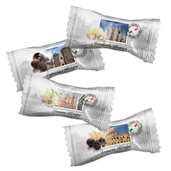 HELLMA Sélection italienne - 200 pcs. Bonbons italiens emballés individuellement, idéaux pour les hôtels ou les chambres d'hôtes Naty Shop Chocolates