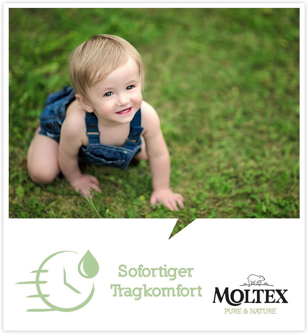 Couches Bio Pure & Nature Taille 6 XL (17-28kg) Boîte Mensuelle 84 Couches Bio