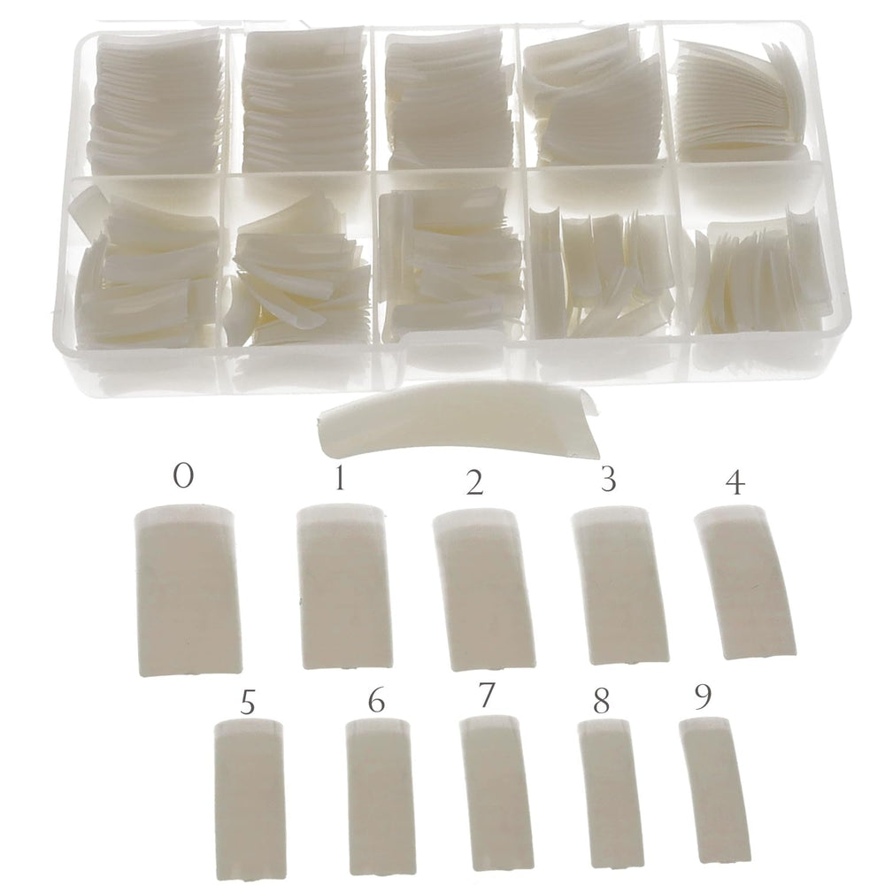 Sun Garden Nails Tipbox 500 Tips Incl. 3 Conseils Colle Conseils Nail Tips Colle - Modelage Ongles