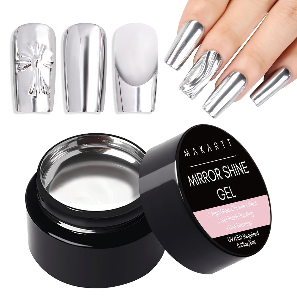 Makartt Gel 3D Nail Art – Gel de colle strass 15 g pour porte-clés à ongles, gel de sculpture d'ongles multifonctionnel pour la conception d'ongles à faire soi-même, sculpture d'ongles, modélisation d'ongles à la maison (transparent)