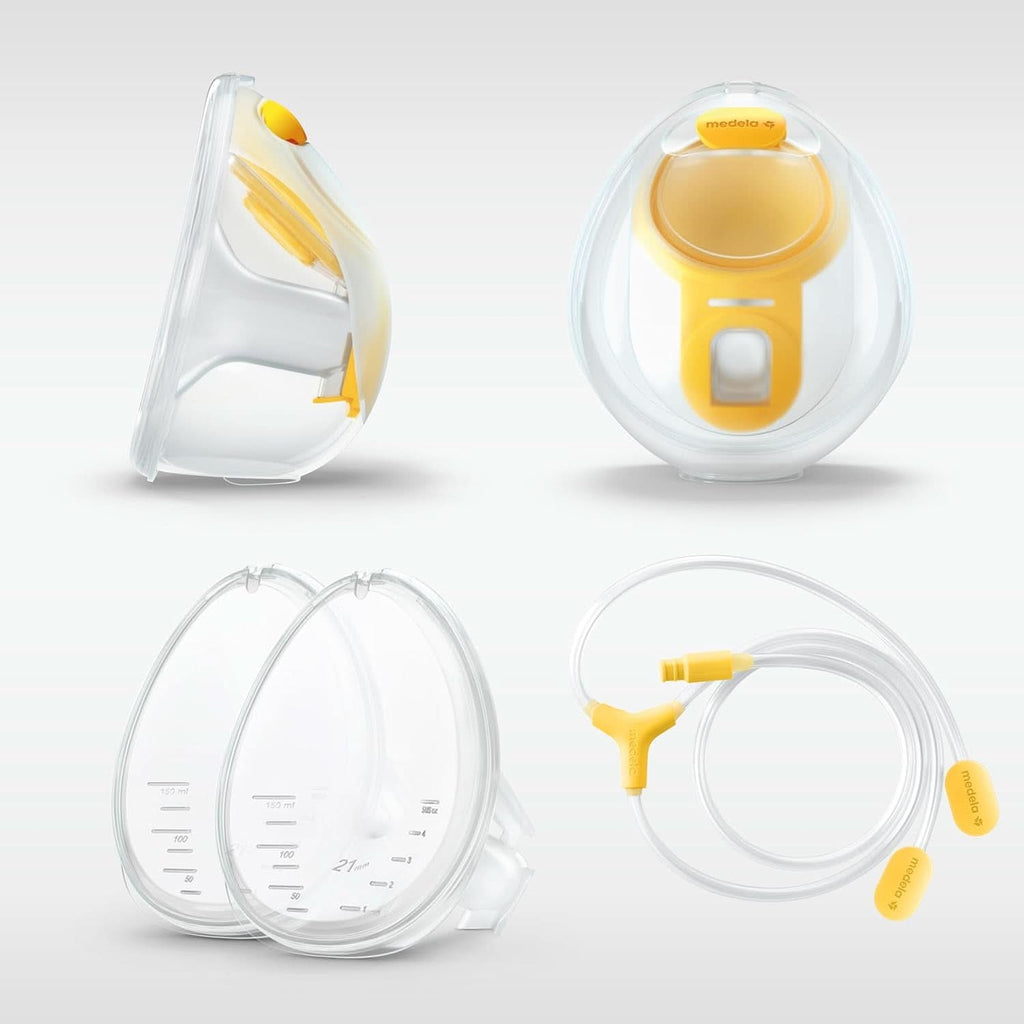 Pompă de sân manuală Medela Harmony - Design elvețian compact cu scuturi Personalfit Flex și tehnologie Medela 2-Phase Expression Accesorii Hrana si Alaptare Bebe Naty Shop