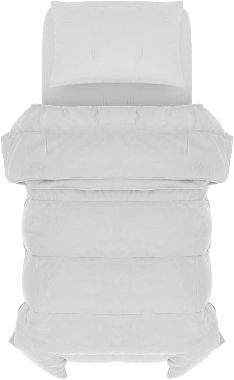 Couette Prestige 4 Stagioni 4 saisons blanche, 100% microfibre, 150X200Cm Couettes et couettes Naty Shop