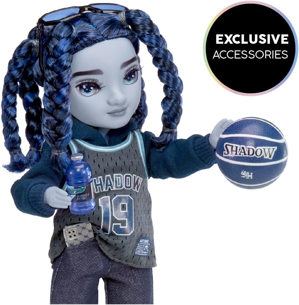 Rainbow High Shadow High Serie 3 - Oliver Ocean - Blaue Modepuppe - Junge - Modisches Outfit und mehr als 10 Bunte Spielaccessoires - Ideal für Kinder von 4-12 Jahren und Sammler