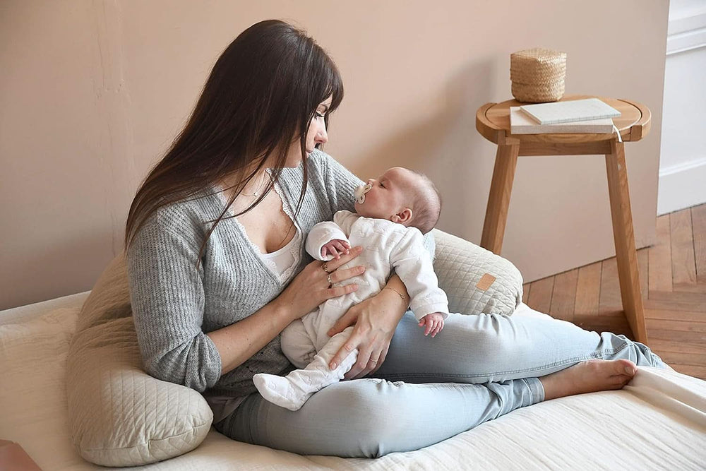 Red Castle - Oreiller Multifonctionnel de Grossesse et d'Allaitement - Idéal pour dormir et allaiter - Coton - 170 cm Accessoires Alimentation bébé et allaitement Naty Shop
