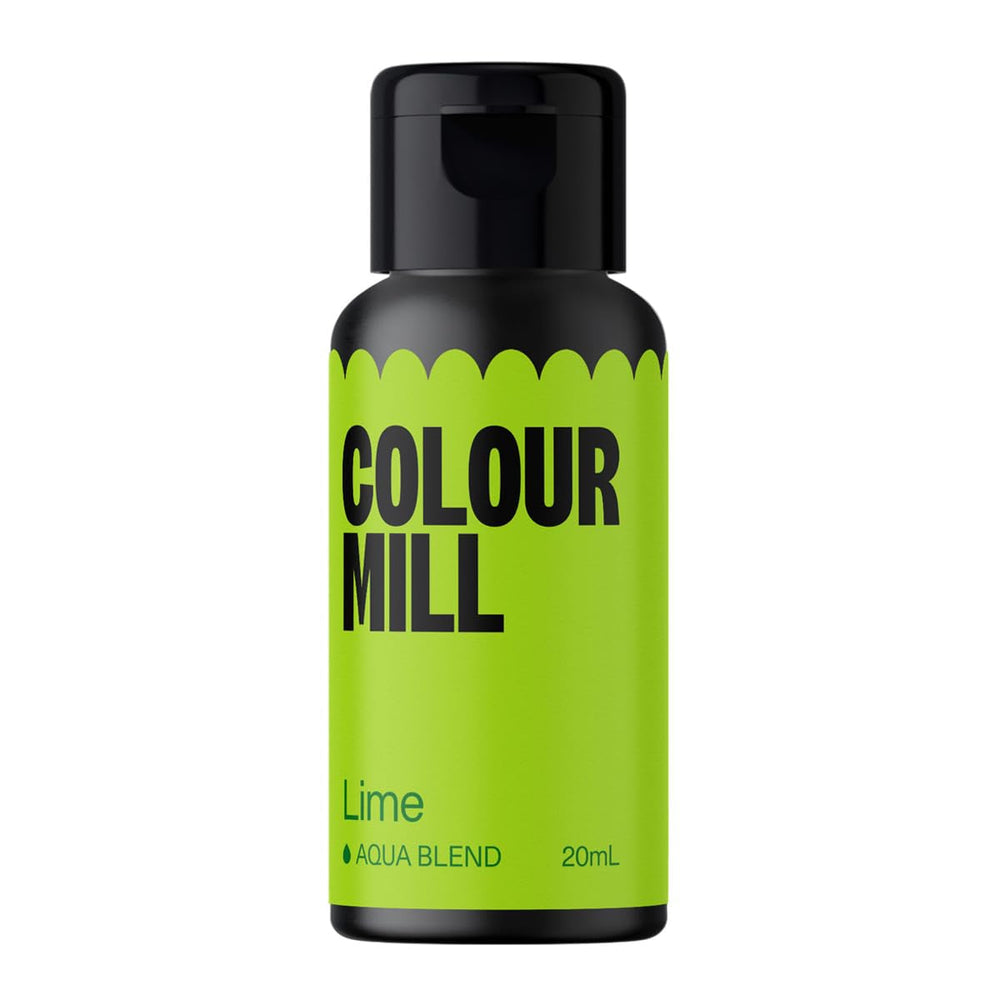 Colorant alimentar pe bază de apă Colour Mill Aqua Blend Burgundy - Foarte intens, concentrat, vegan - 20 ml