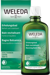 WELEDA, cosmétique naturelle Essence de Bain Bio aux huiles essentielles d'épicéa et de sapin argenté pour la détente et le soin, additif de bain pour la force intérieure, 200 ml Douche et bain Naty Shop