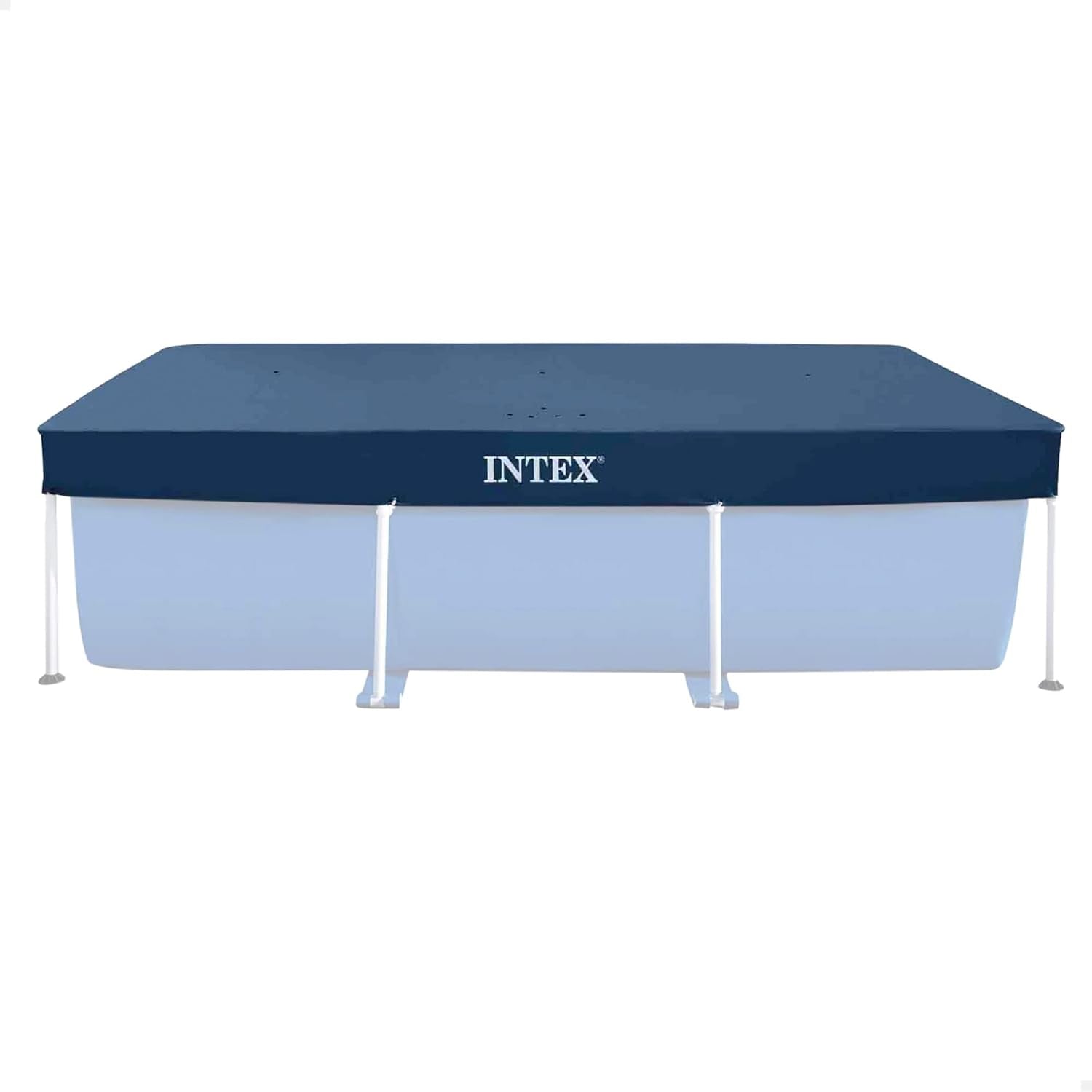 Intex 28038 - Bâche pour piscines hors sol rectangulaires, PVC, bleue, 300x200 cm