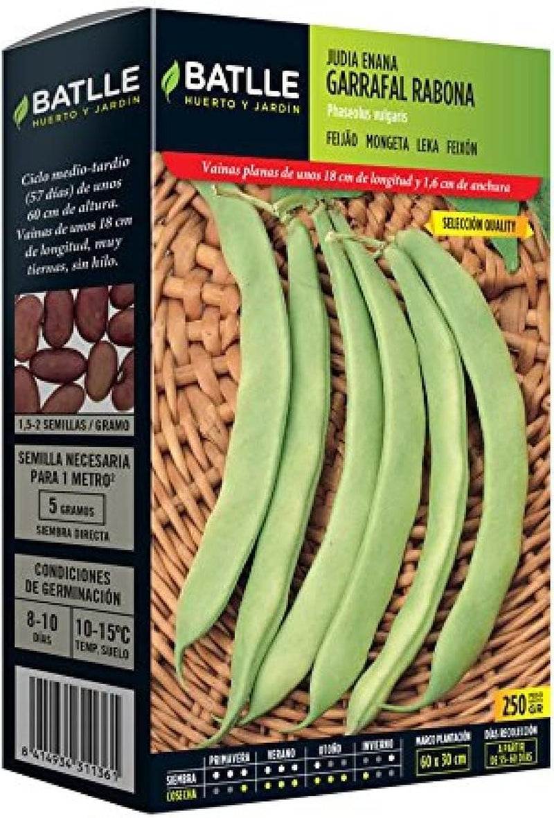 Batlle Gemüsesamen - Zwergbohne Contender (100G)