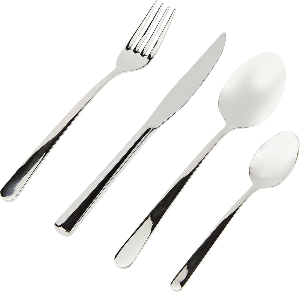 Zwilling Set tacâmuri de masă, 24 piese, argintiu metalic Bucatarie Naty Shop
