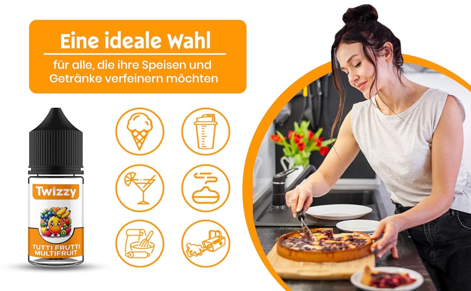 Arôme concentré Tutti Frutti Twizzy, 30 ml Arômes Naty Shop