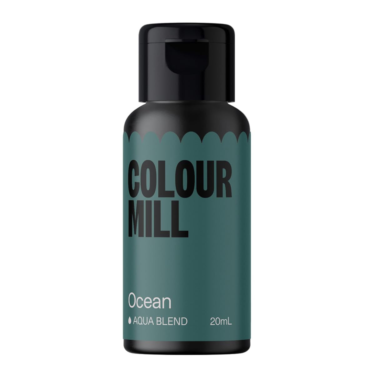 Colorant alimentar pe bază de apă Colour Mill Aqua Blend Burgundy - Foarte intens, concentrat, vegan - 20 ml