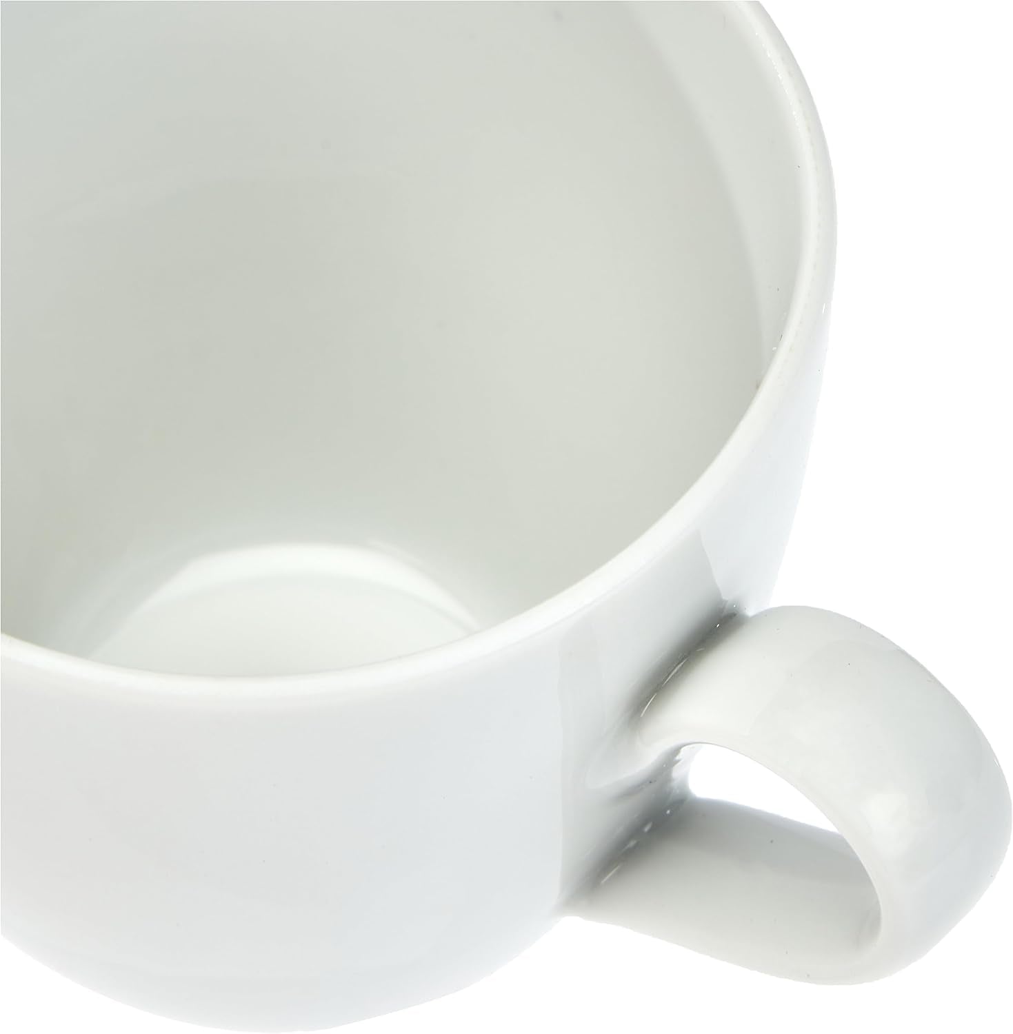 Alessi SG53/87 'Mami' Tasse à café ouverte 6 pièces en porcelaine blanche 8,0 cm