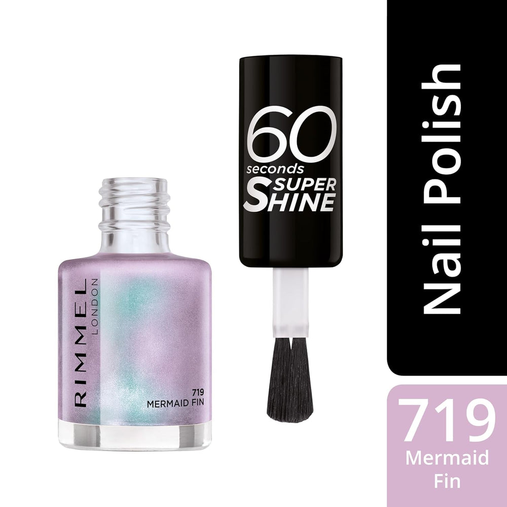 Oja Rimmel 60 Seconds Super Shine, Coadă de Sirenă
