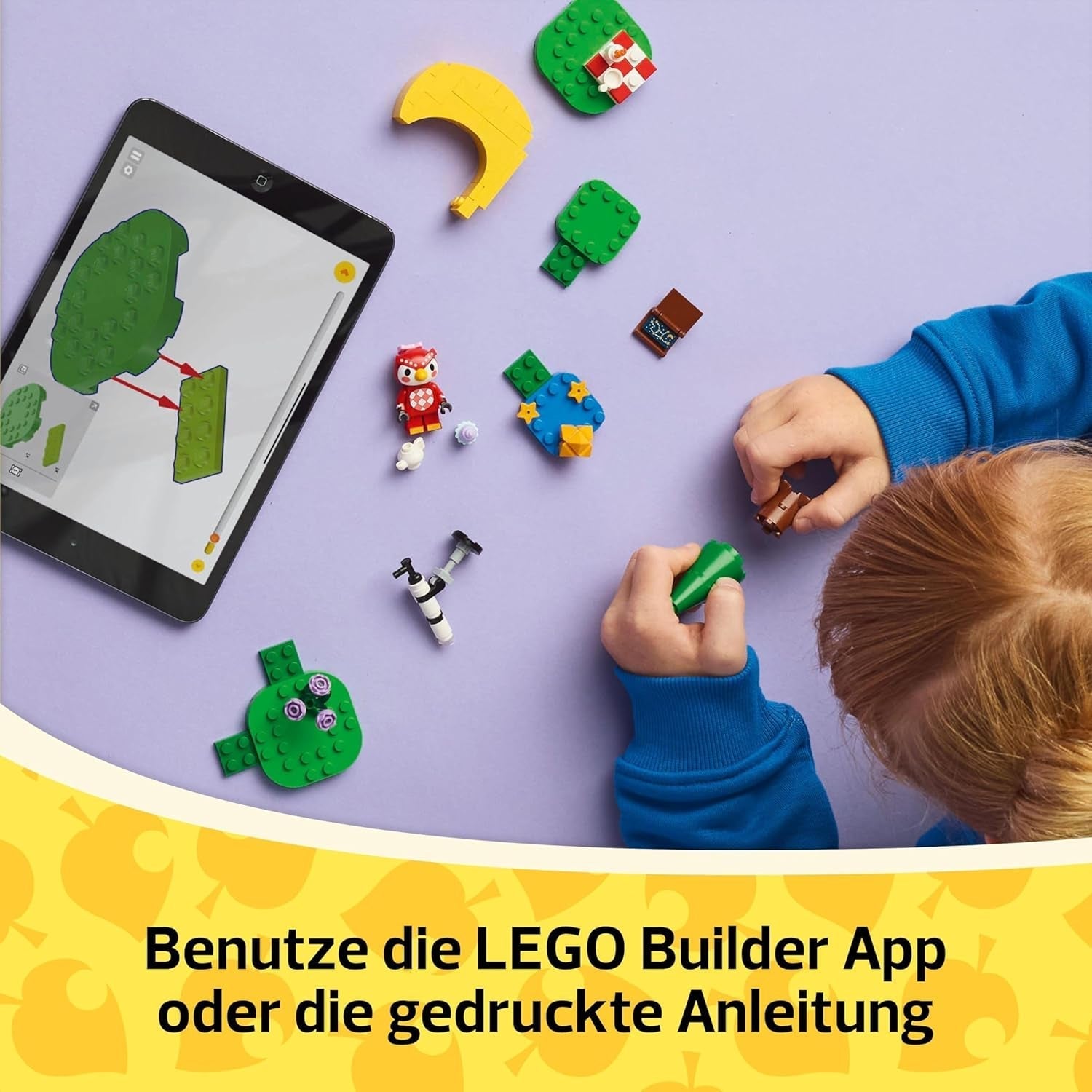 LEGO Animal Crossing Stargazing with Euphemia, ensemble de construction pour enfants, jeu de rôle imaginatif, jouet pour filles et garçons de 6 ans, jouet figurine animal 77053 Ensembles de construction Besuche den LEGO-Store