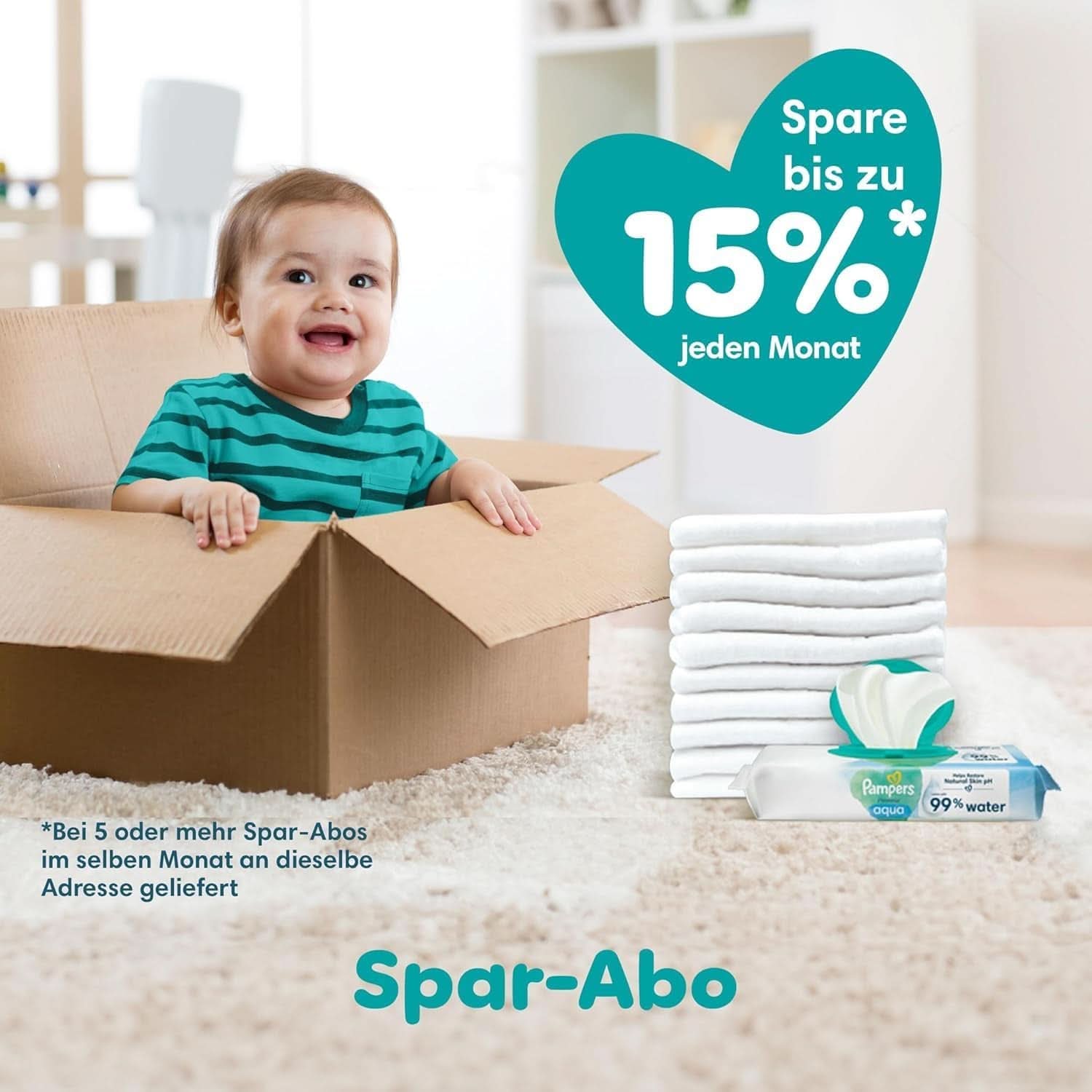 Pampers Harmonie New Baby Feuchttücher 24 Packungen Mit Jeweils 46 Feuchttüchern - 1104 Feuchttücher, Die Helfen, Den Naturichen Ph-Wert Der Haut Wiederherzustellen Naty Shop