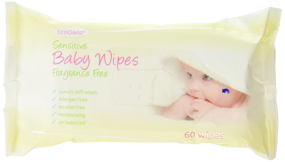 Lingettes humides FPBW60FF, non parfumées, 60 lingettes