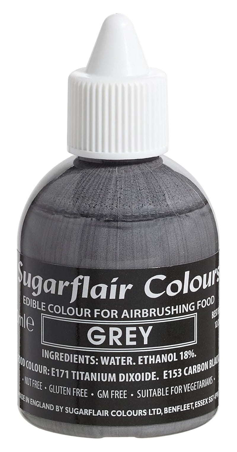 Colorant alimentaire rouge profond Sugarflair - Colorant alimentaire liquide comestible, colorant aérographe pour gâteaux, muffins, glaçages et décorations de gâteaux - 60 ml