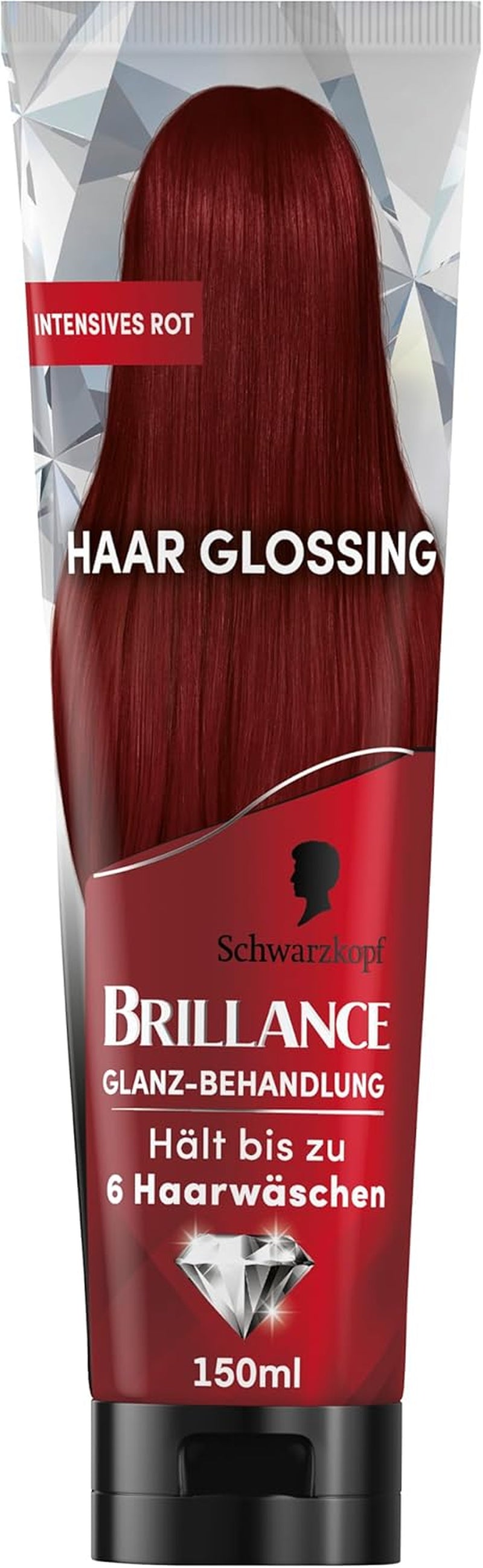Traitement Brillance Shine, Hair Glossing Radiant Violet (150 ml), nourrit et intensifie la couleur des cheveux, peut être utilisé comme masque capillaire, dure jusqu'à 6 lavages de cheveux Naty Shop Deep Red Hair Dye 150 Ml (1 paquet)
