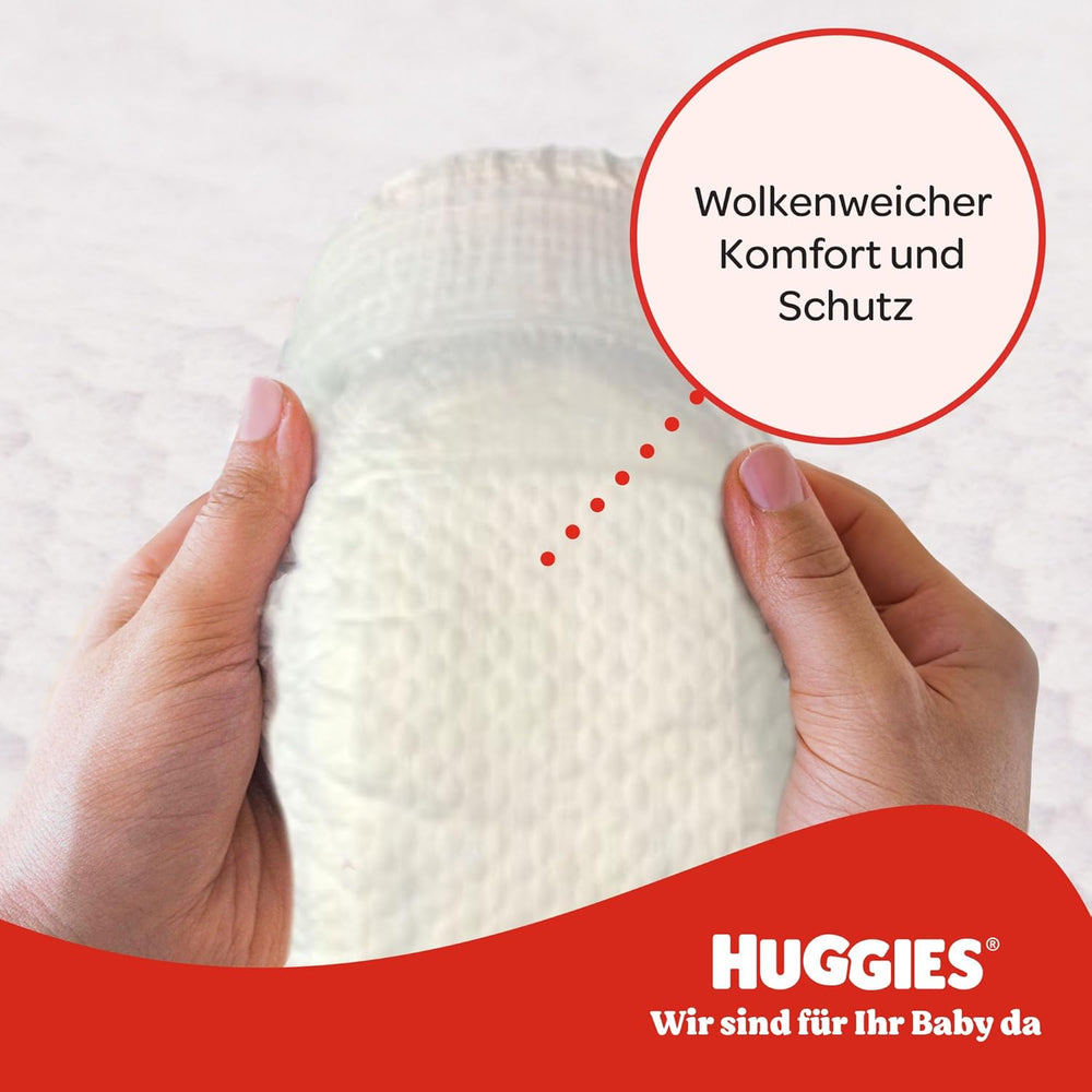 Huggies Little Movers Disney Pantalon, taille 6, 96 pièces (2 x 48), boîte mensuelle