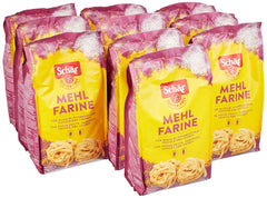 Mehl "Farine" - Basismehlmischung Glutenfrei 1Kg, 10Er Pack Mélange pour la pâtisserie et la cuisine Naty Shop