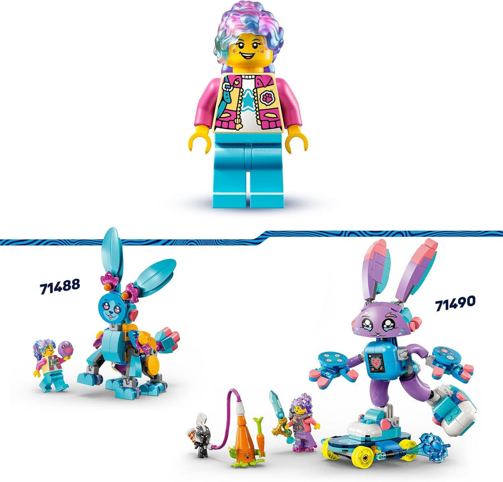 LEGO Dreamzzz Bunchus Creative Animal Adventures Jouet pour enfants Lapin 20 en 1 Ensemble de jeu fantastique avec figurine Izzie Cadeau pour filles et garçons de 7 ans 71488 Ensembles de construction Besuche den LEGO-Store
