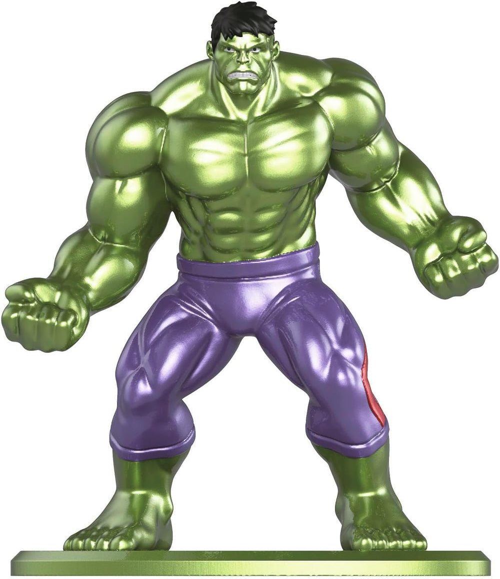 Jada Toys 253221016 - Marvel Nanofigures Blind Pack - Figurine de colecție Marvel din metal în pachet orb, 4 cm, de la 3 ani, selecție aleatorie, negru Action figures Naty Shop