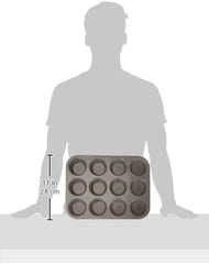 Ustensiles de cuisson PETRAVERA Backform Für Muffins 12 STK Moules et plaques de blé pour la cuisson Naty Shop